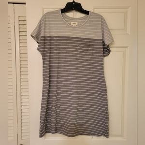UpWest Striped Perfect Tshirt Dress